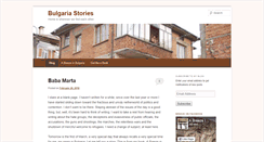 Desktop Screenshot of bulgariastories.com